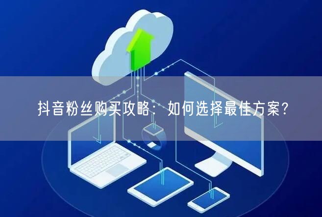 抖音粉丝购买攻略：如何选择最佳方案？