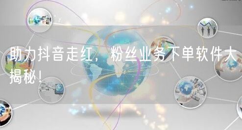 助力抖音走红，粉丝业务下单软件大揭秘！
