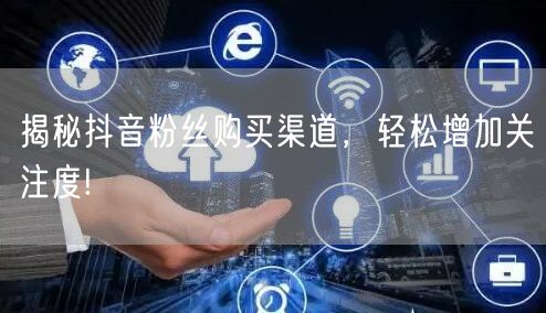 揭秘抖音粉丝购买渠道，轻松增加关注度!