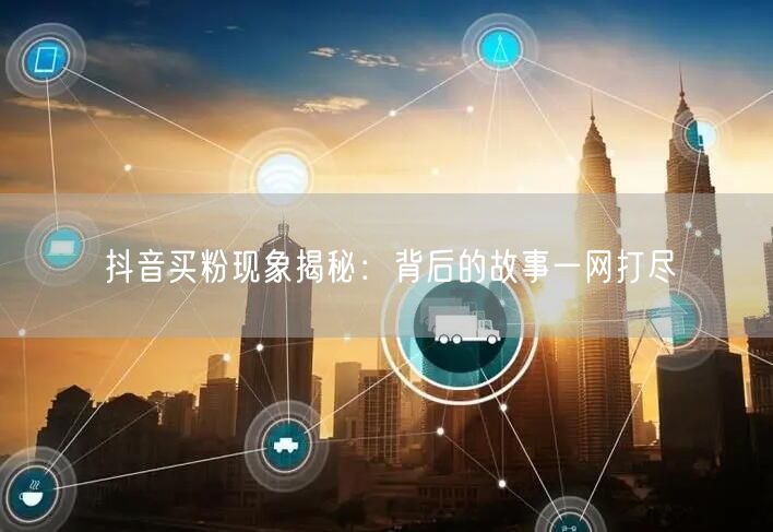 抖音买粉现象揭秘：背后的故事一网打尽