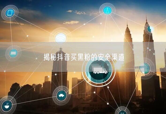 揭秘抖音买黑粉的安全渠道